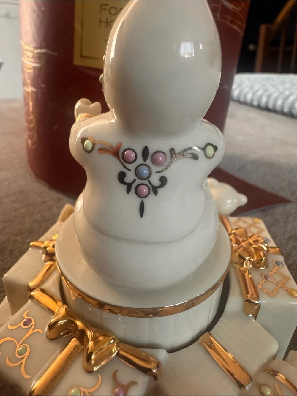 Lenox CHINA JEWELS™ MUSICAL FIGURINE BABY BLOCKS 